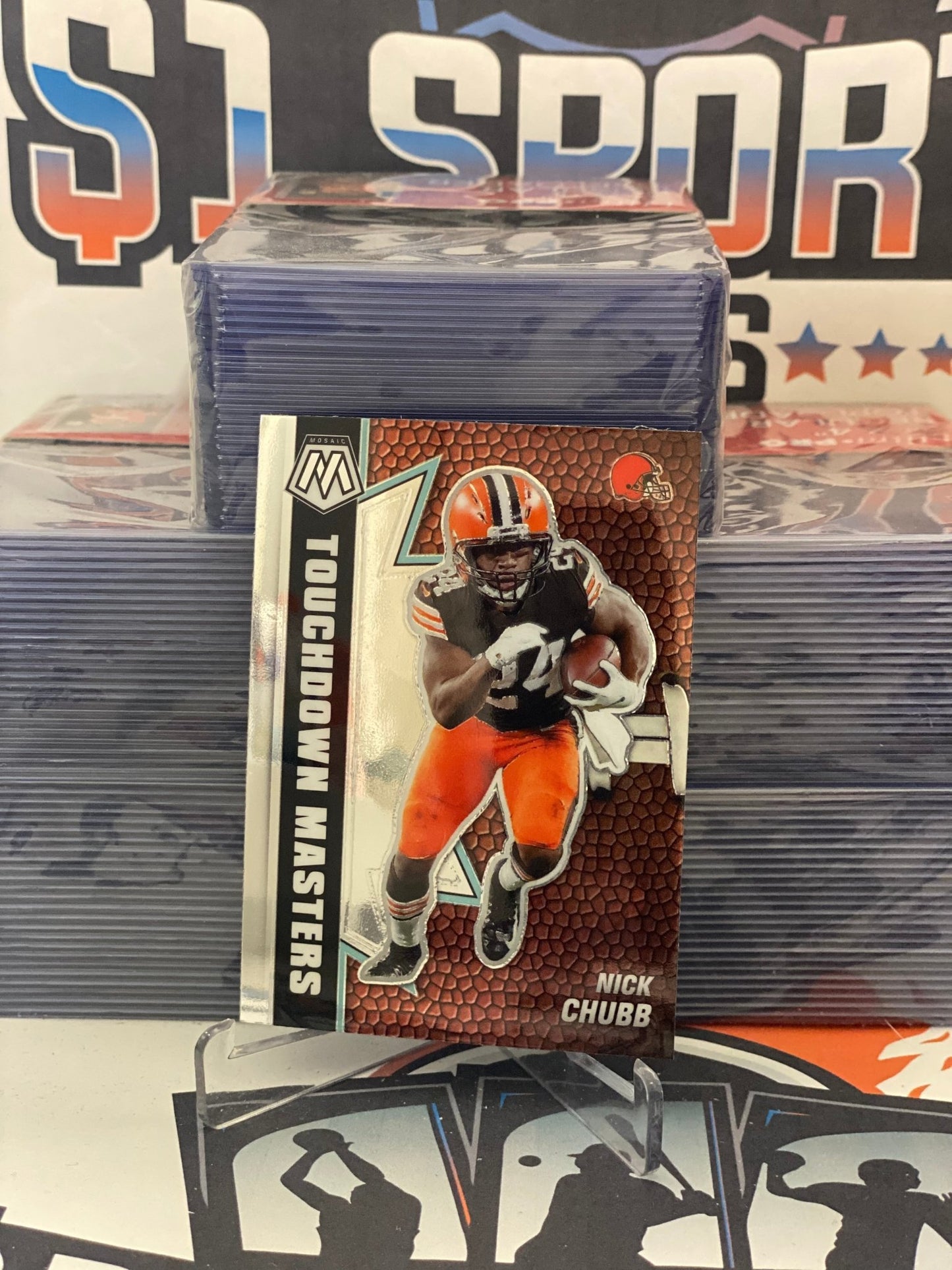 2021 Panini Prizm (Touchdown Masters) Nick Chubb #TM-7