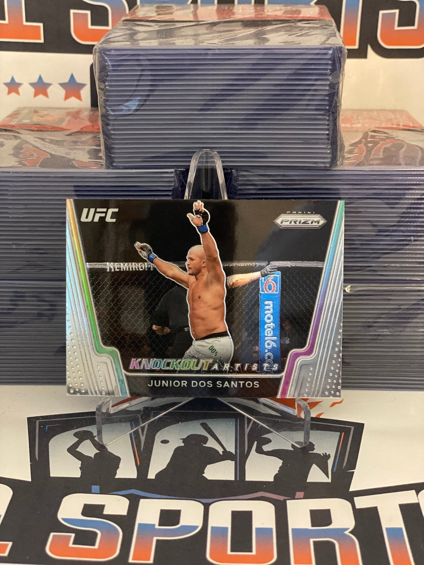 2021 Panini Prizm UFC (Knockout Artists) Junior Dos Santos #4