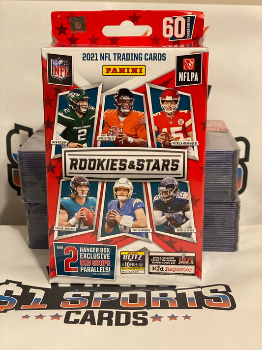 2021 Panini Rookies and Stars NFL Football Hanger Box