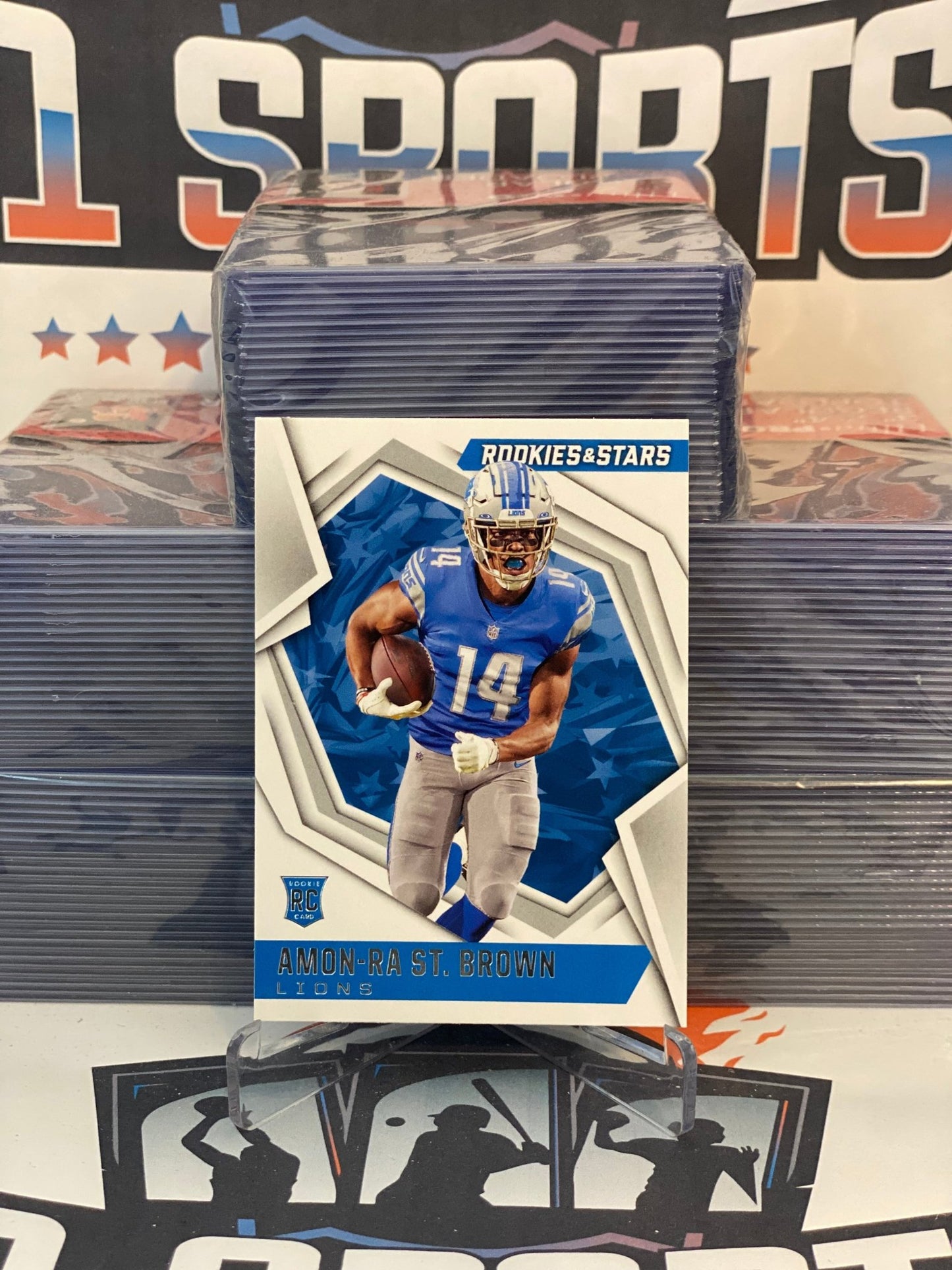 2021 Panini Rookies & Stars Amon-Ra St. Brown Rookie #128