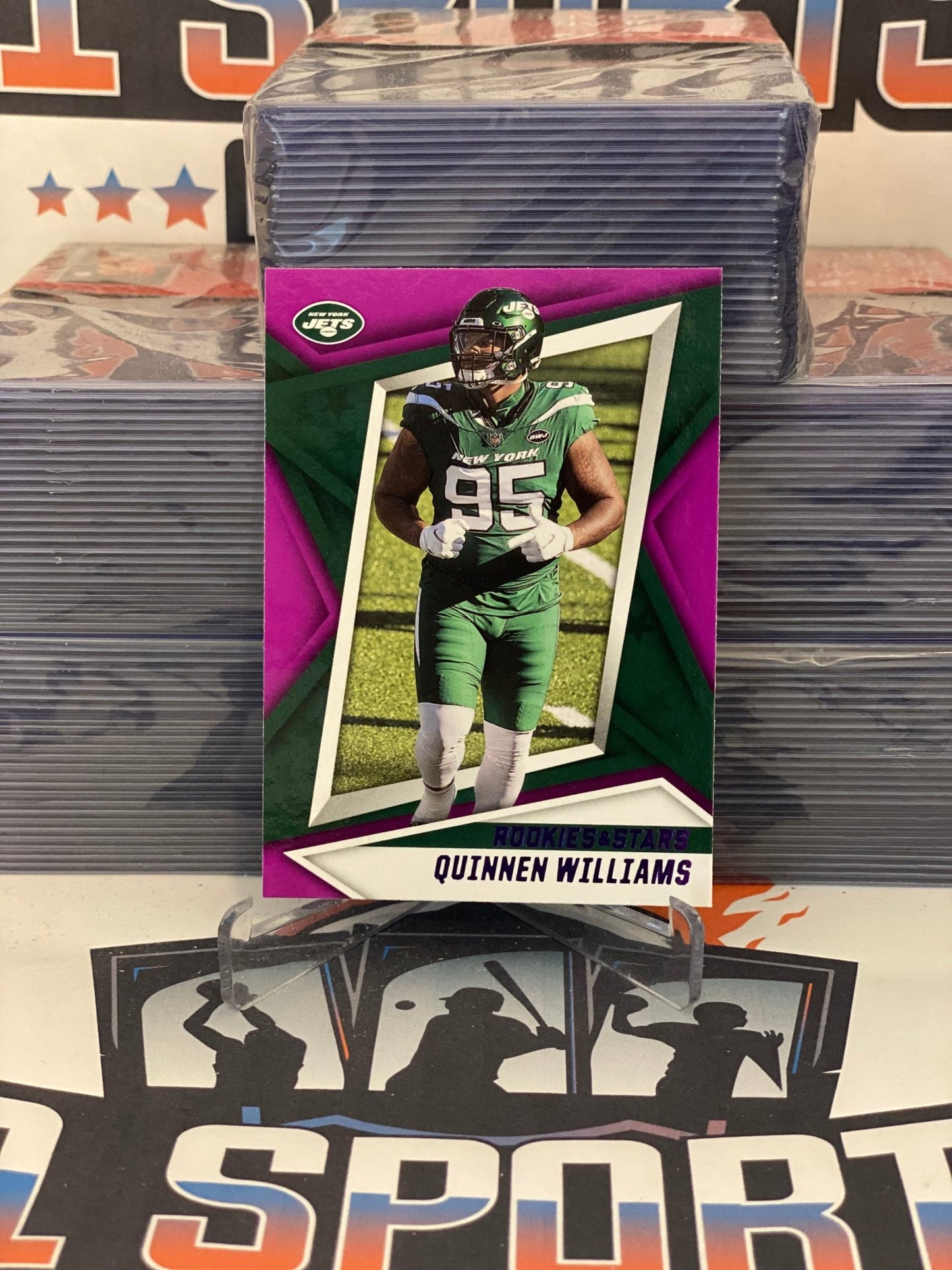 2021 Panini Rookies & Stars (Purple) Quinnen Williams #100