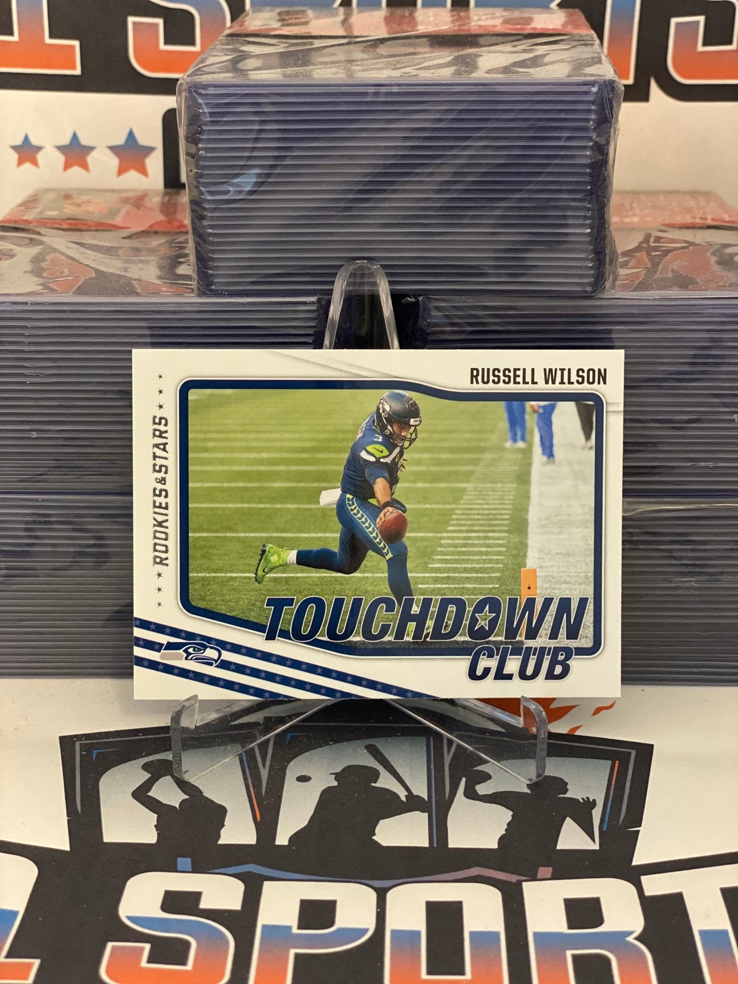 2021 Panini Rookies & Stars (Touchdown Club) Russell Wilson #TDC-8