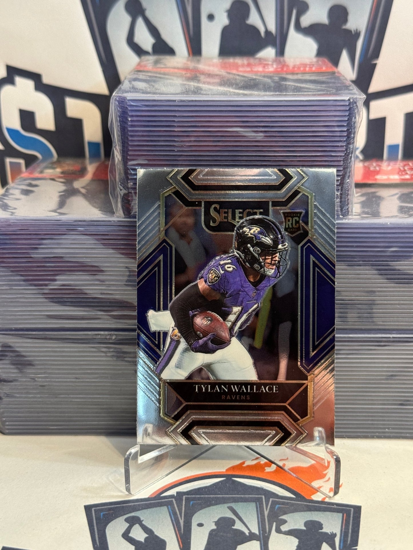 2021 Panini Select (Club Level) Tylan Wallace Rookie #278