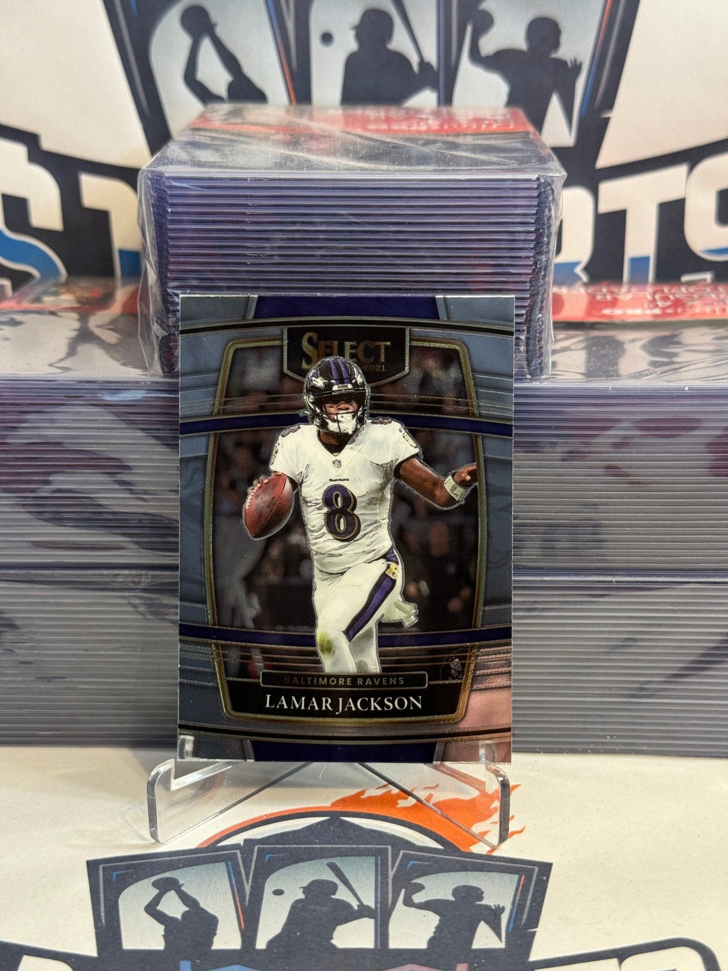 2021 Panini Select Lamar Jackson #5