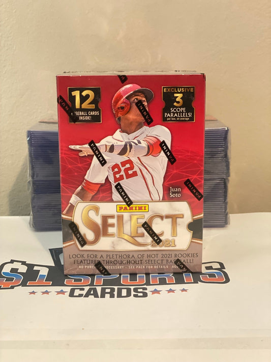2021 Panini Select MLB Baseball Blaster Box