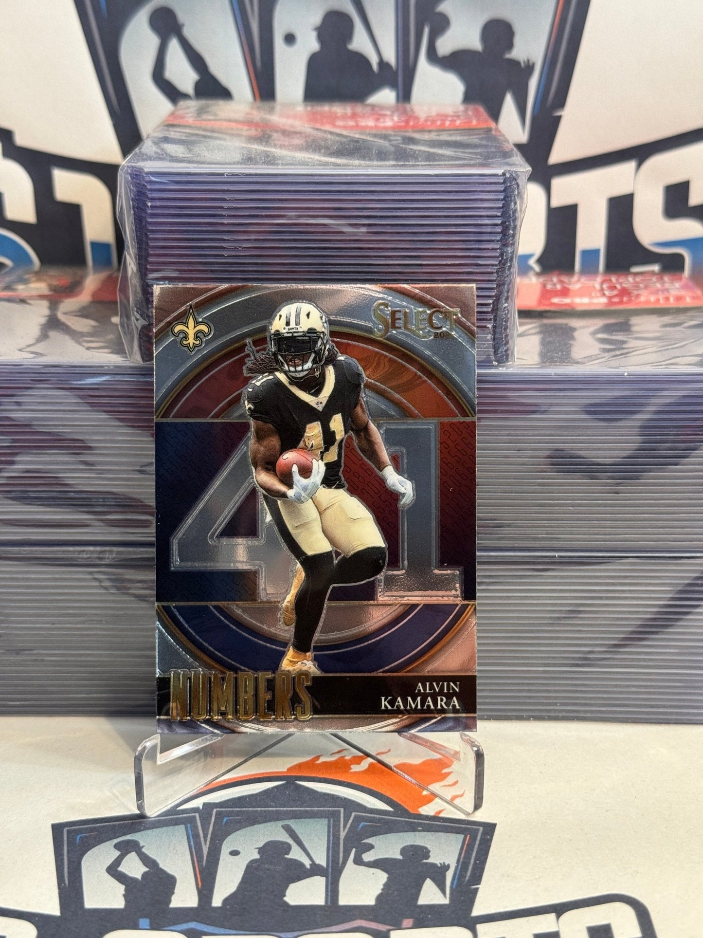 2021 Panini Select (Numbers) Alvin Kamara #SN-19