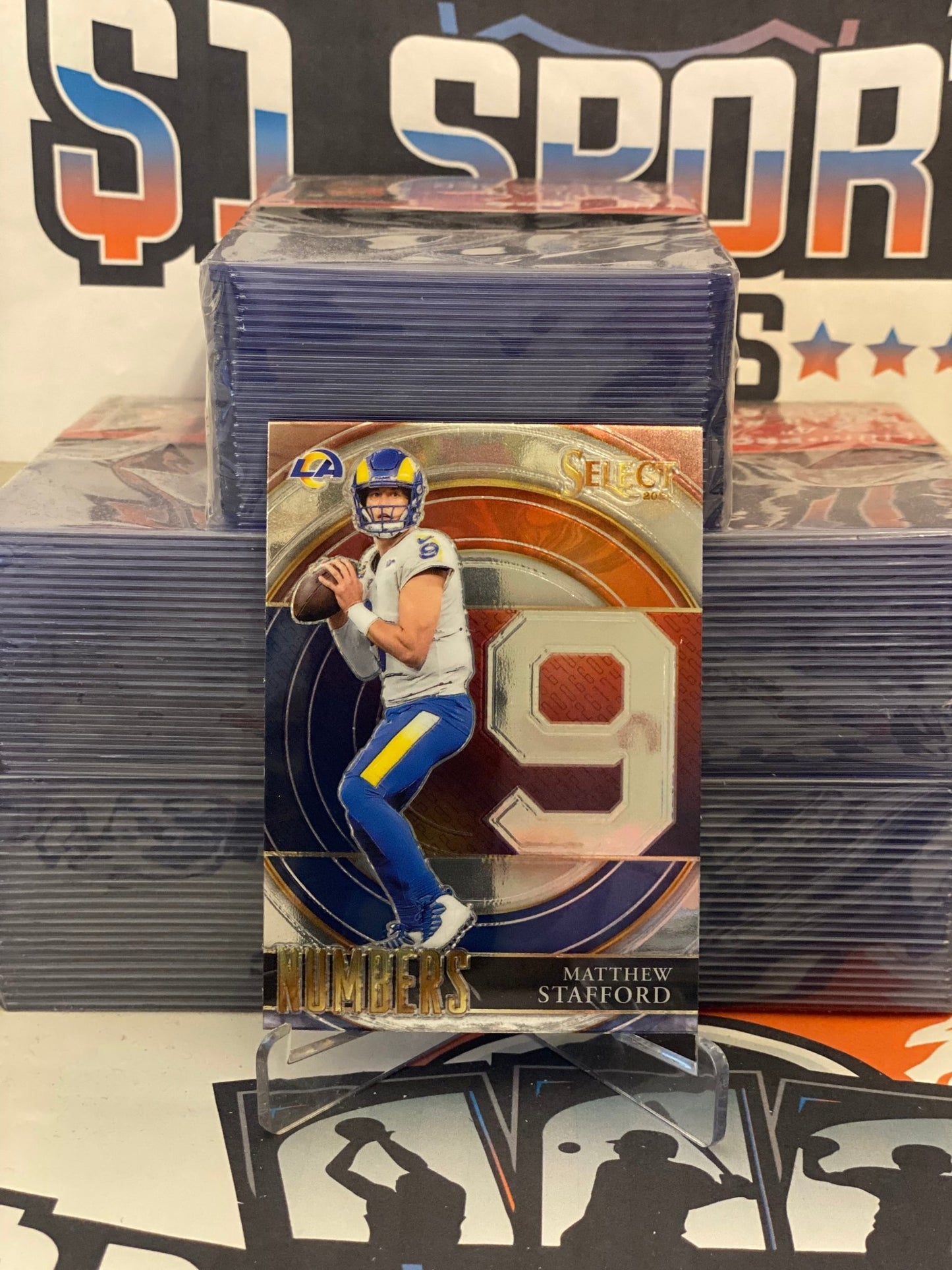 2021 Panini Select (Numbers) Matthew Stafford #SN-11