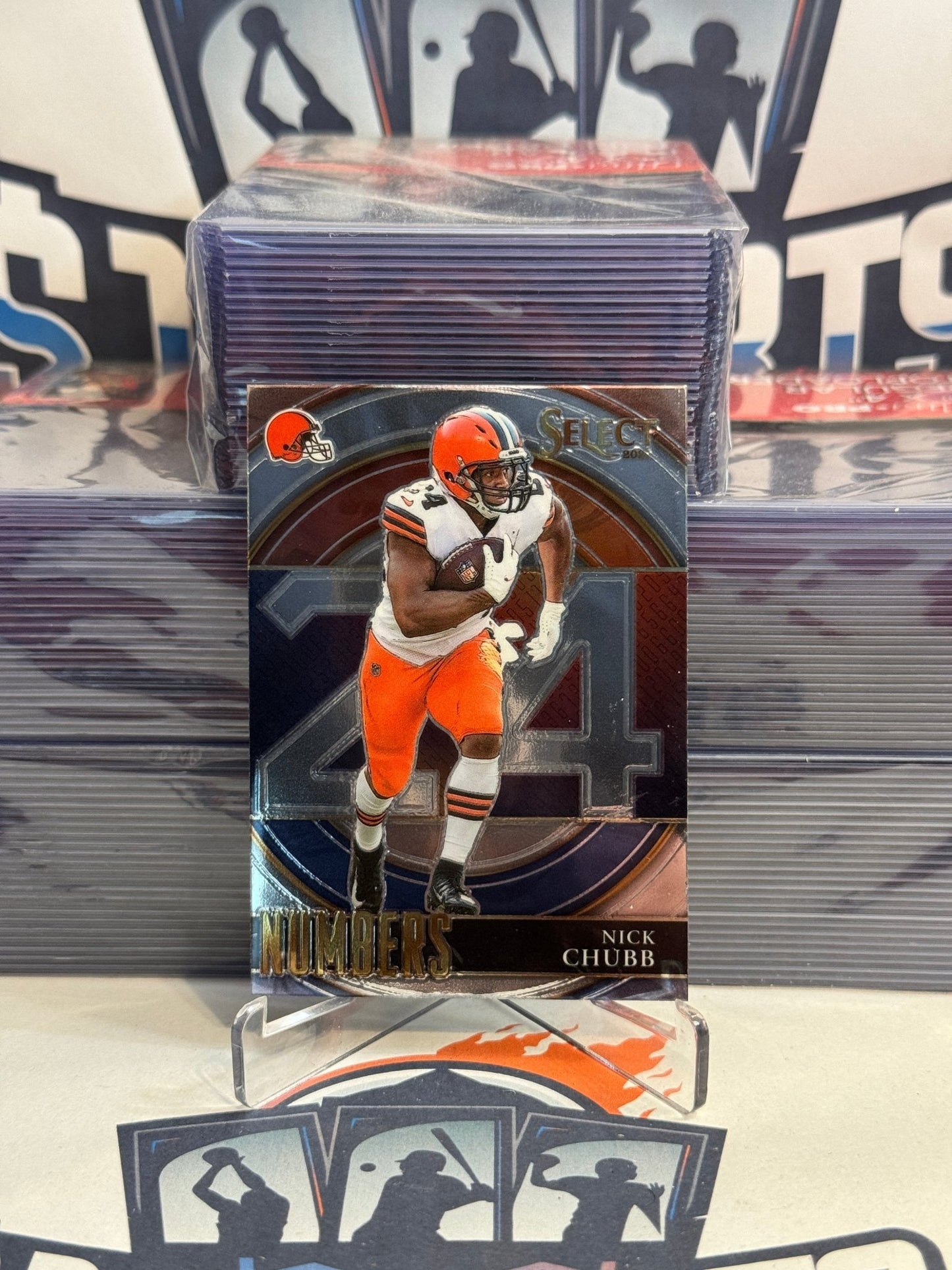 2021 Panini Select (Numbers) Nick Chubb #SN-21