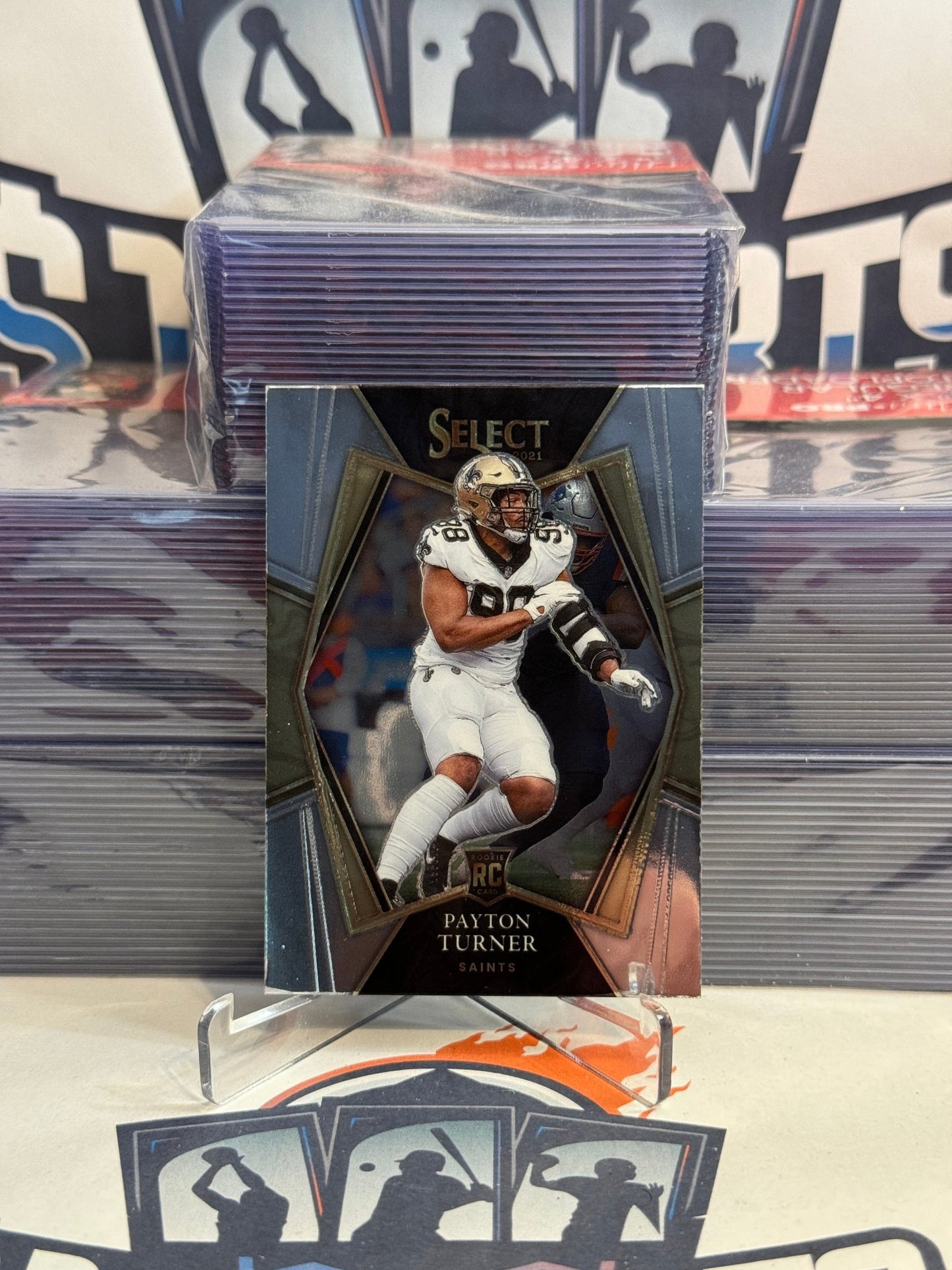2021 Panini Select (Premier Level) Payton Turner Rookie #188