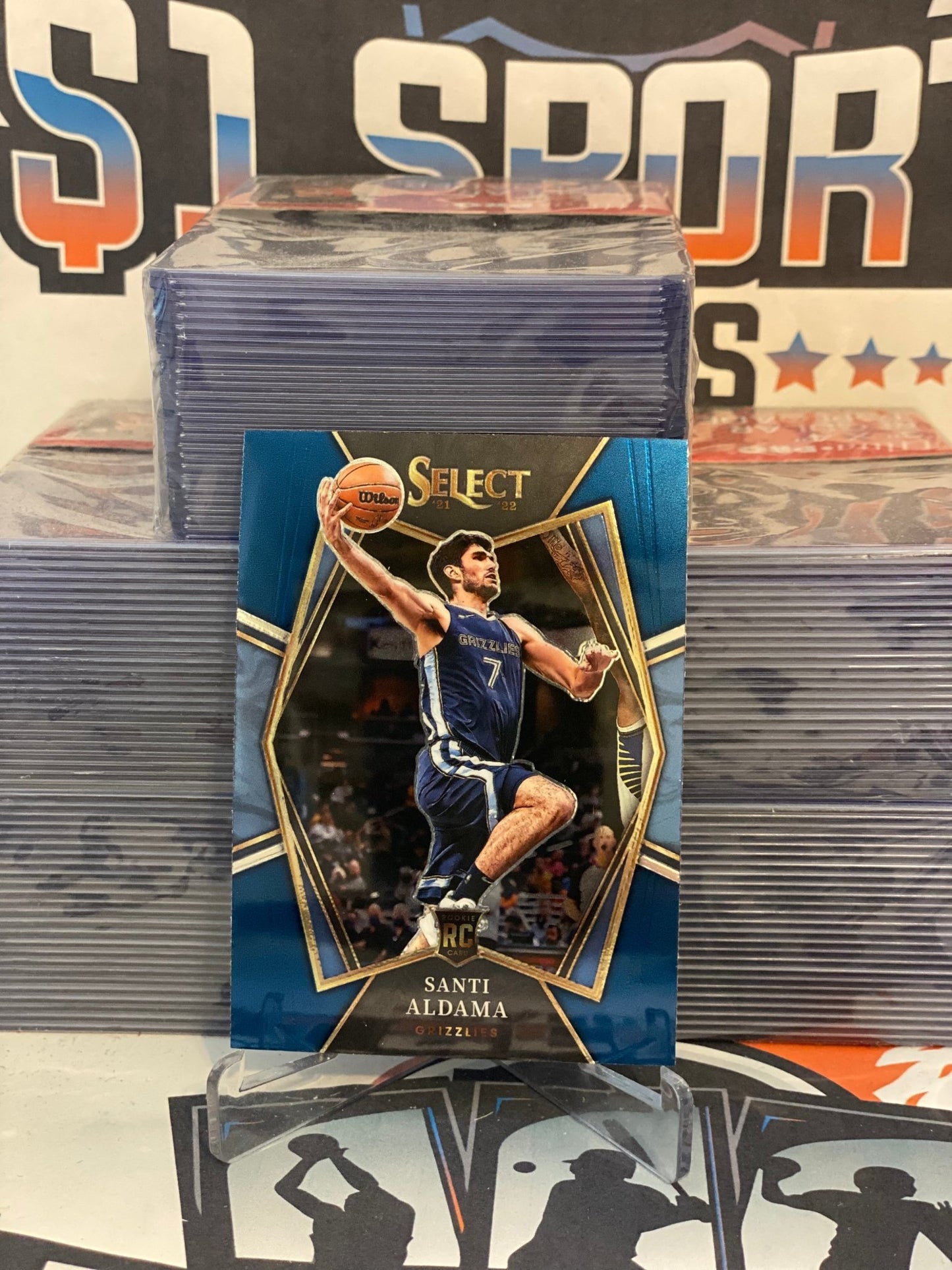 2021 Panini Select Santi Aldama Rookie #101