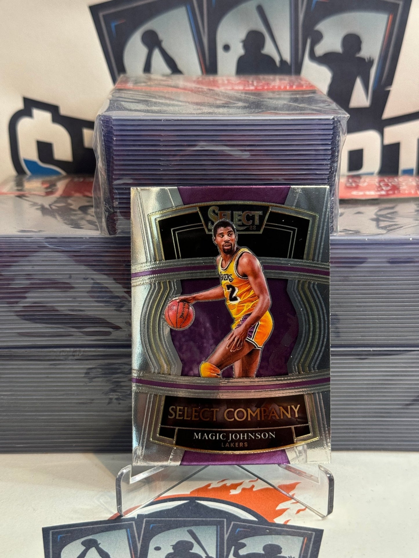 2021 Panini Select (Select Company) Magic Johnson #7
