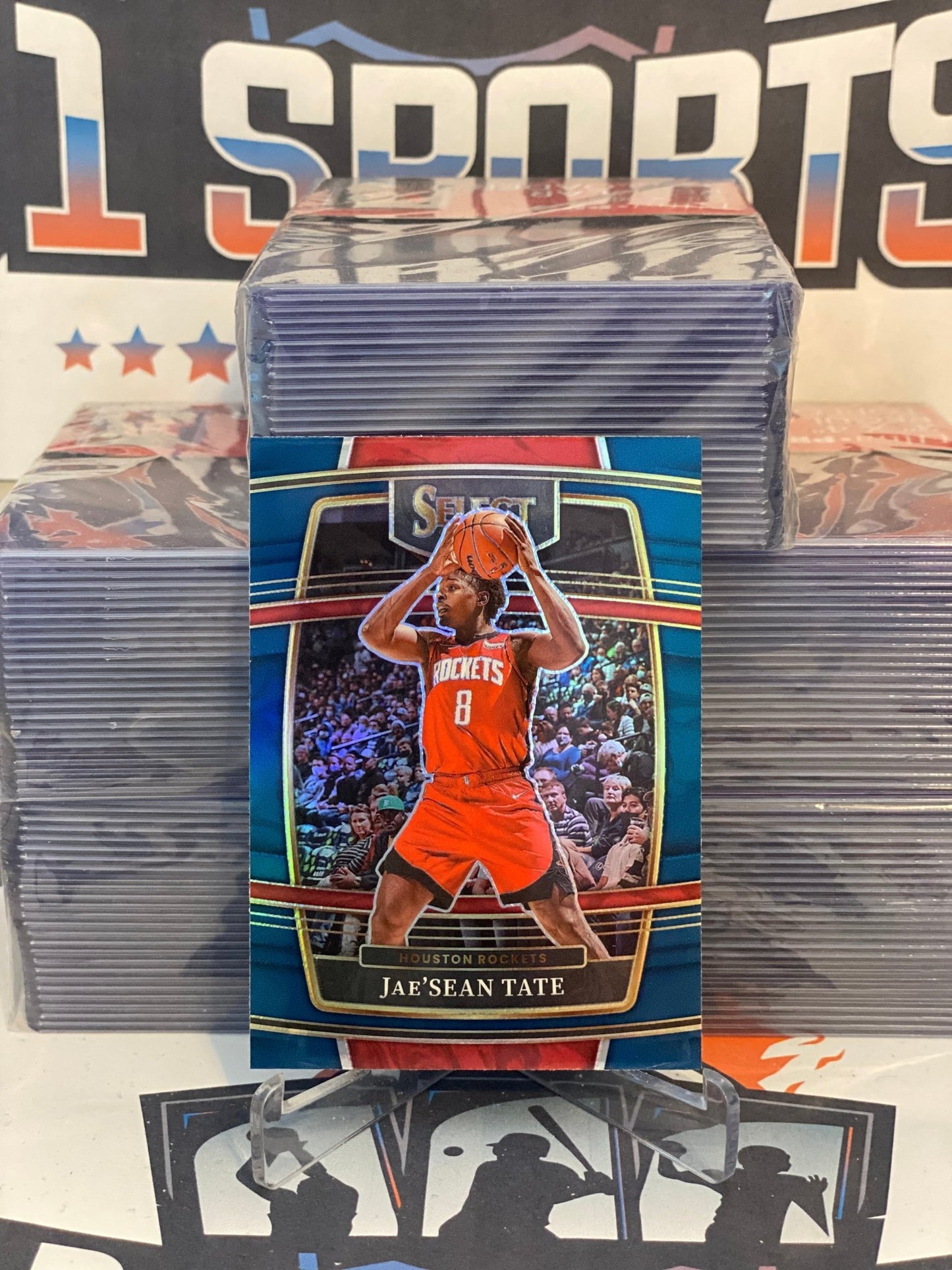 2021 Panini Select (Silver Prizm) Jae Sean Tate #95