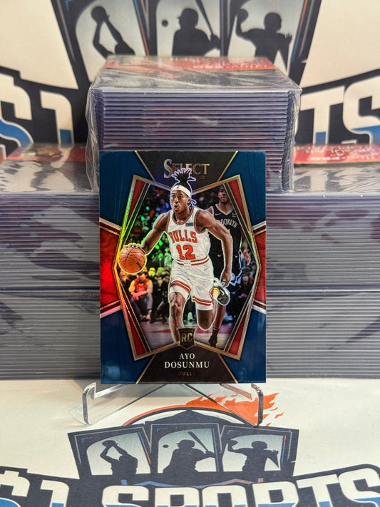 2021 Panini Select (Silver Prizm, Premier Level) Ayo Dosunmu Rookie #154