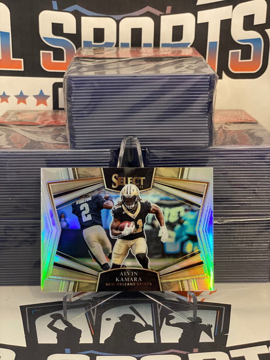 2021 Panini Select (Silver Prizm, Snapshots) Alvin Kamara #SS-16