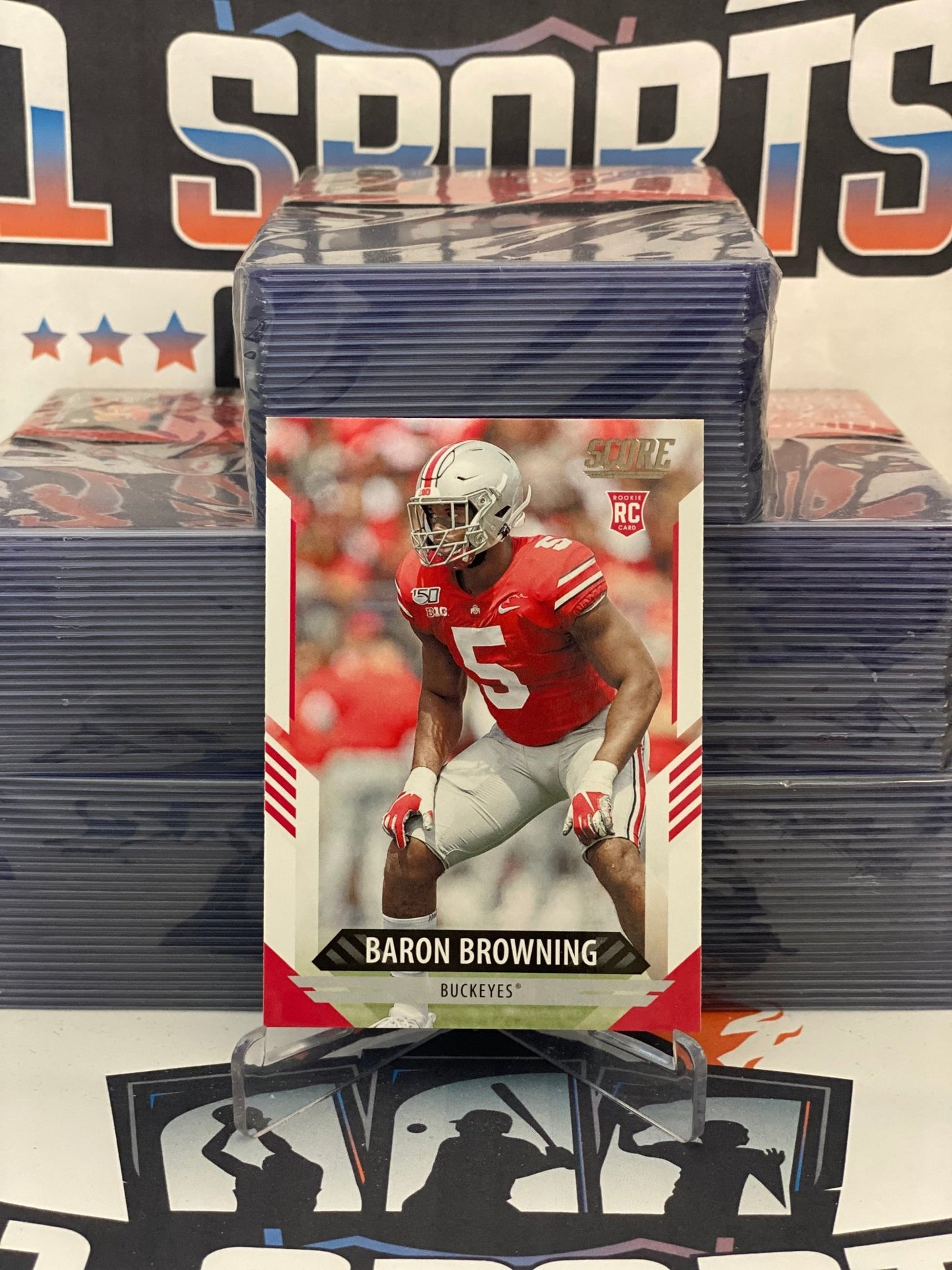 2021 Score Baron Browning Rookie #385