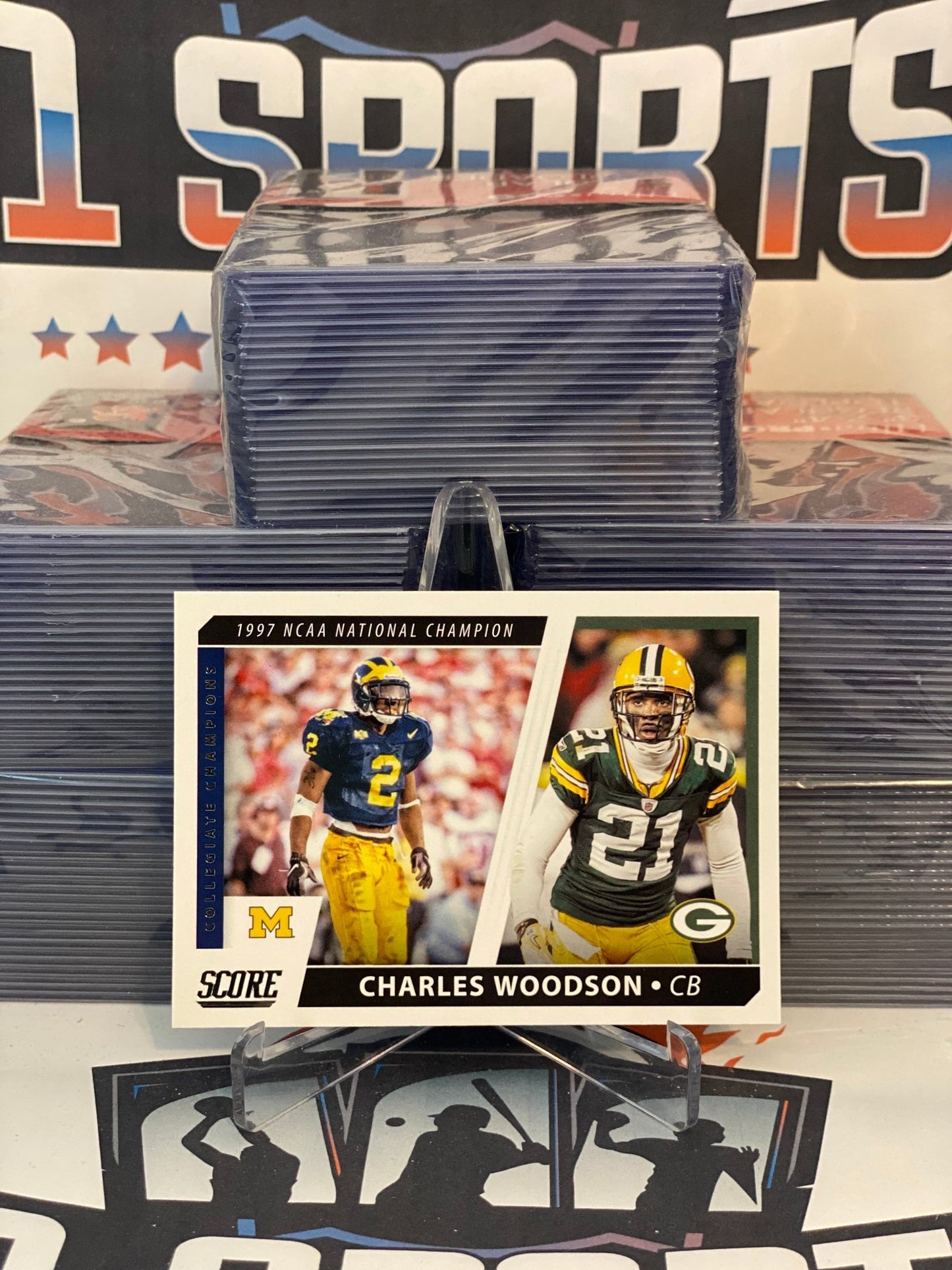 2021 Score (Collegiate Champions) Charles Woodson #CC7