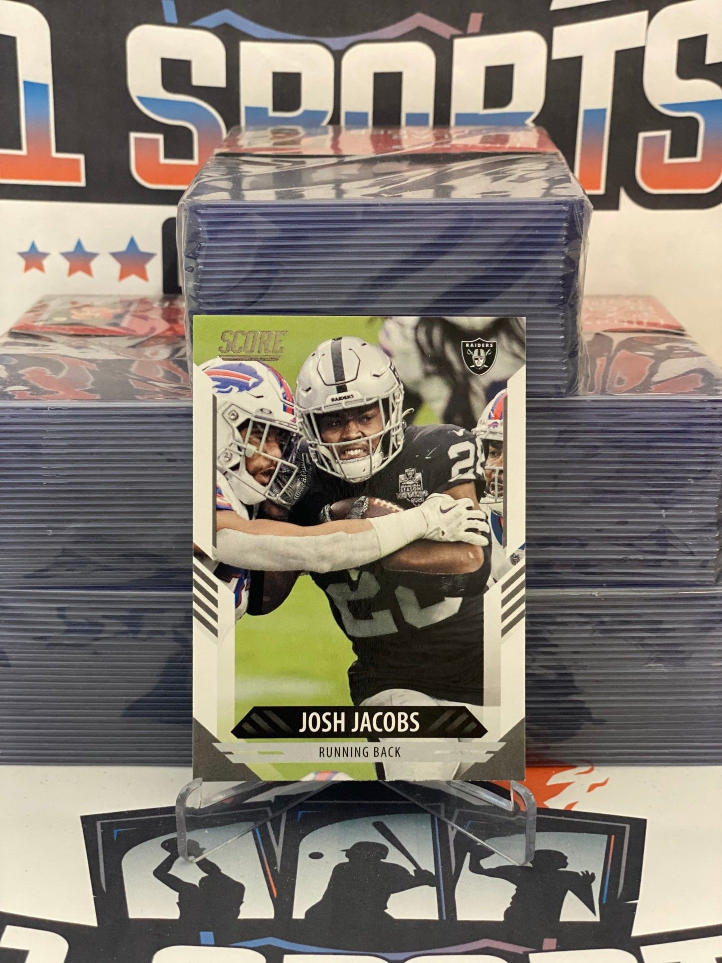 2021 Score Josh Jacobs #226