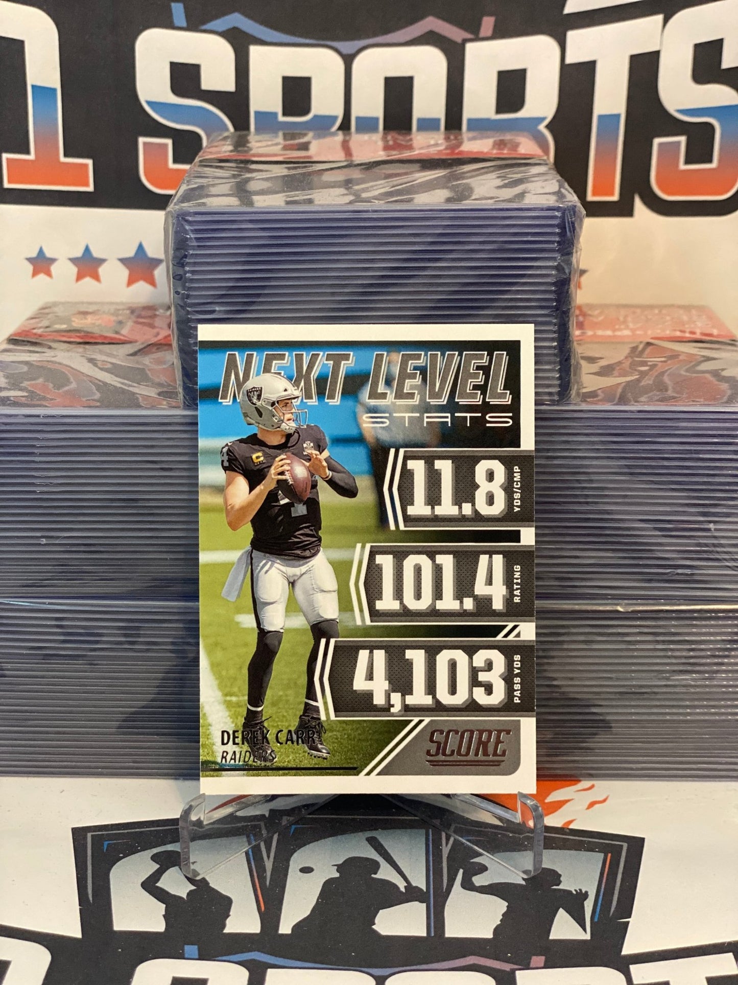 2021 Score (Next Level Stats) Derek Carr #NL5