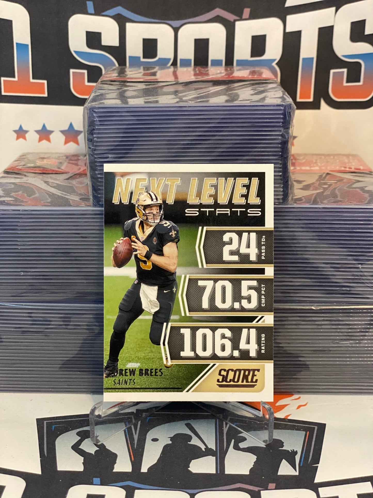 2021 Score (Next Level Stats) Drew Brees #NL7