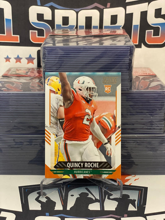 2021 Score Quincy Roche Rookie #357