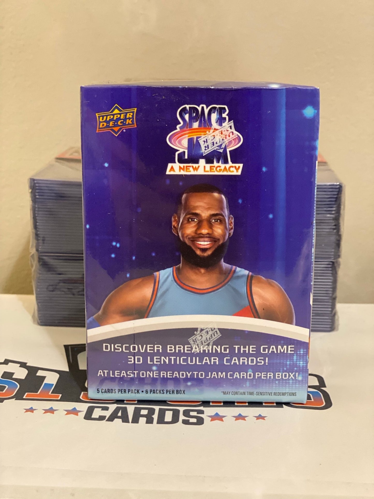2021 Space Jam Movie Basketball Blaster Box