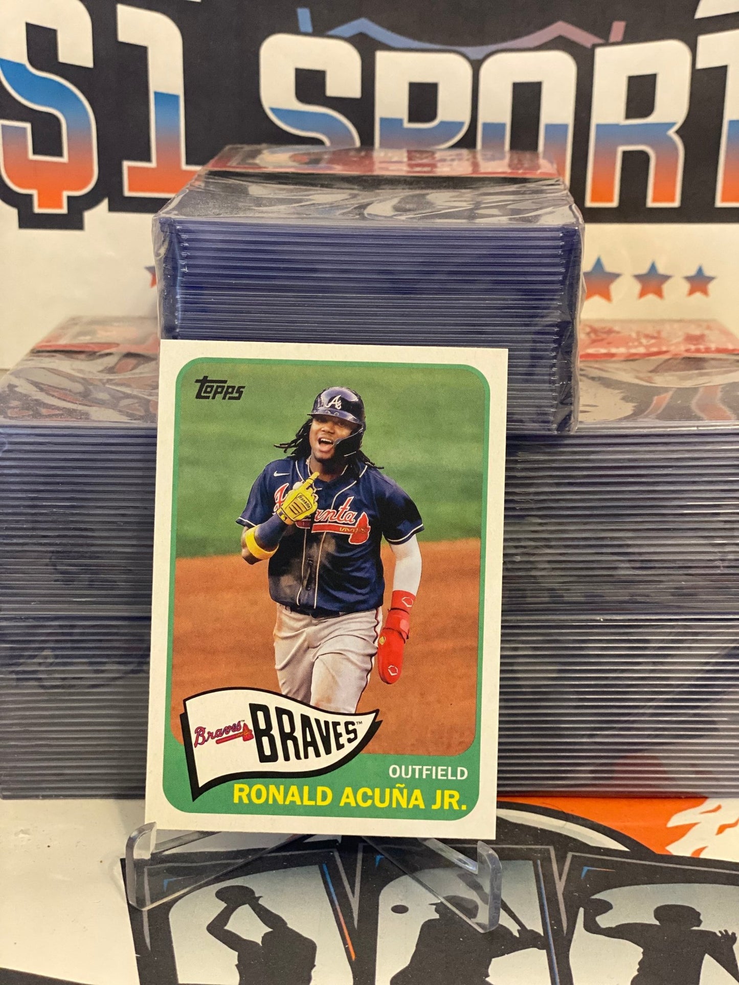 2021 Topps (1965 Topps) Ronald Acuna Jr. #T65-6