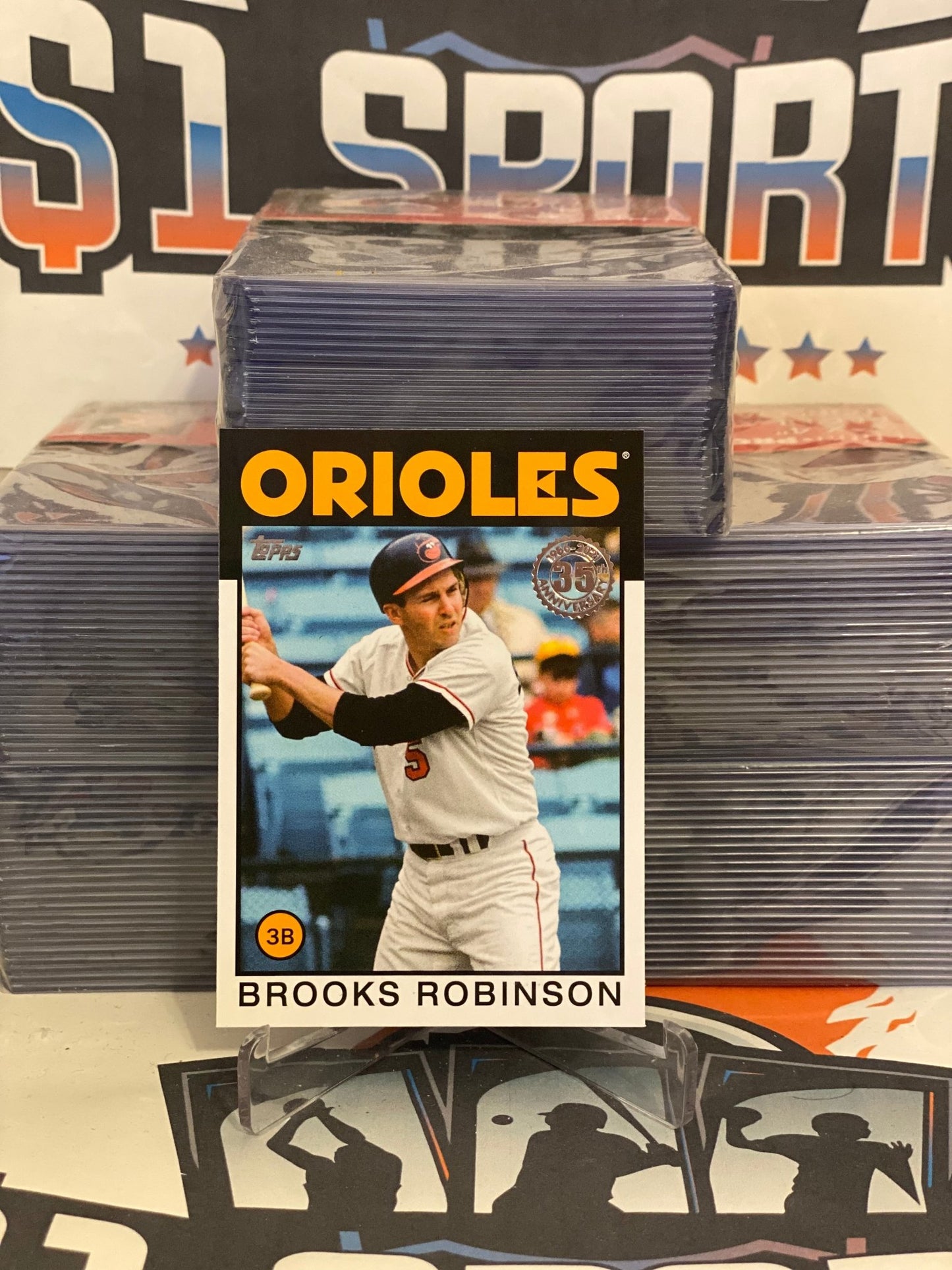2021 Topps (1986 Redux) Brooks Robinson #86B-56