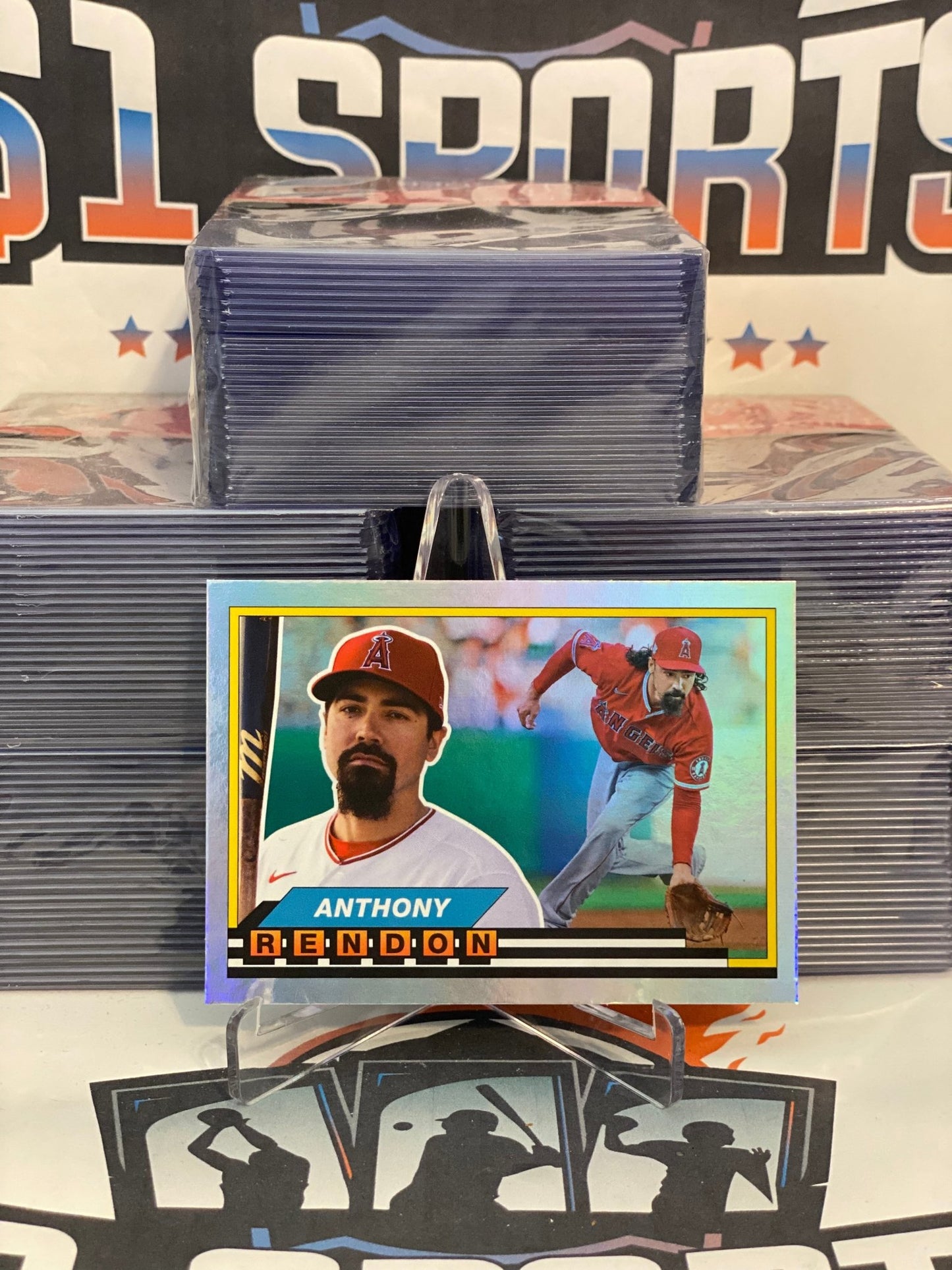 2021 Topps (1989 Bowman Foil Redux) Anthony Rendon #89BF-27