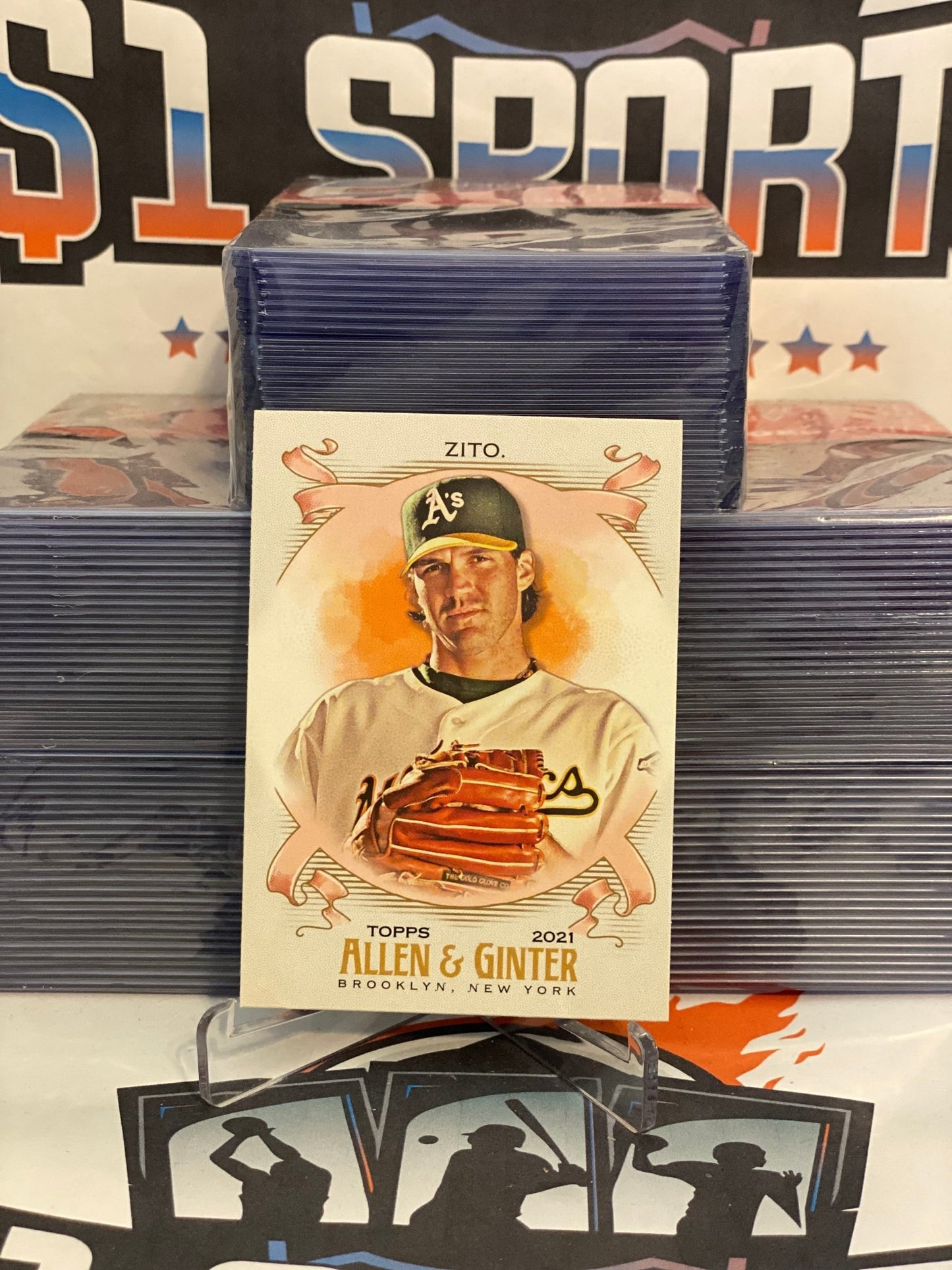 2021 Topps Allen & Ginter Barry Zito #342