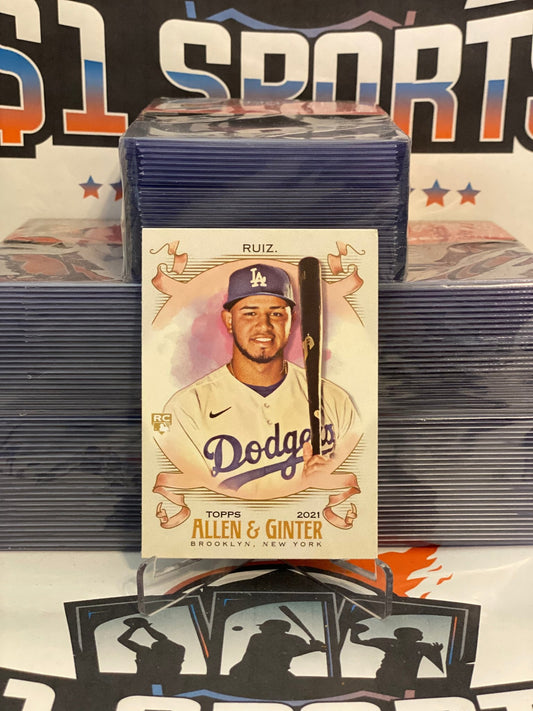 2021 Topps Allen & Ginter Keibert Ruiz Rookie #141