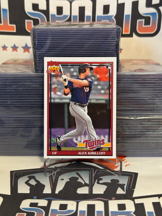 2021 Topps Archives Alex Kirilloff Rookie #192