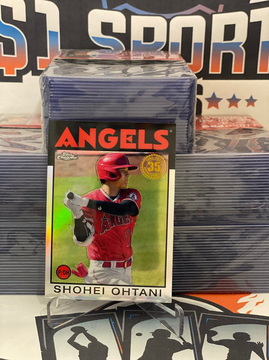 2021 Topps Chrome (1986 Redux) Shohei Ohtani #86BC-9