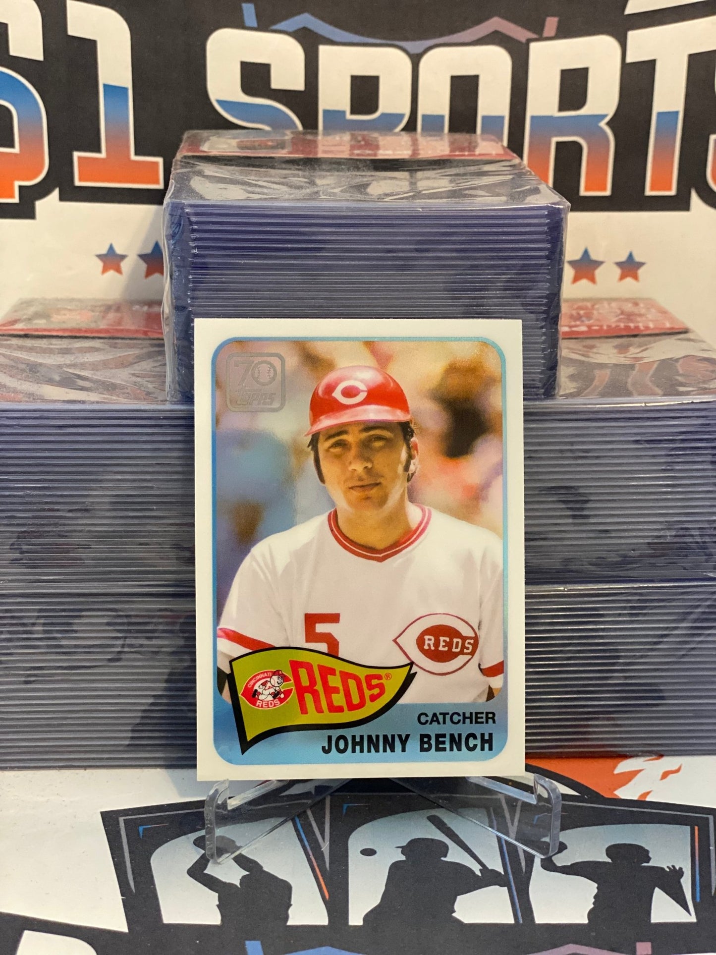 2021 Topps Chrome (70 Years of Topps) Johnny Bench #70YTC-15