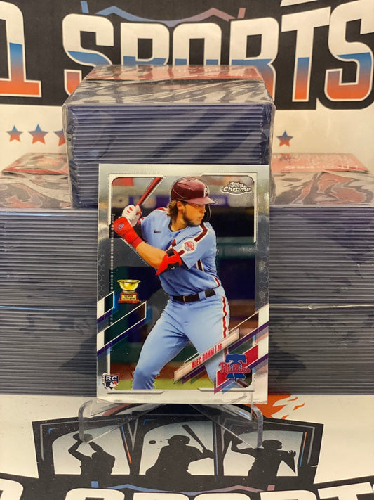2021 Topps Chrome Alec Bohm Rookie #119