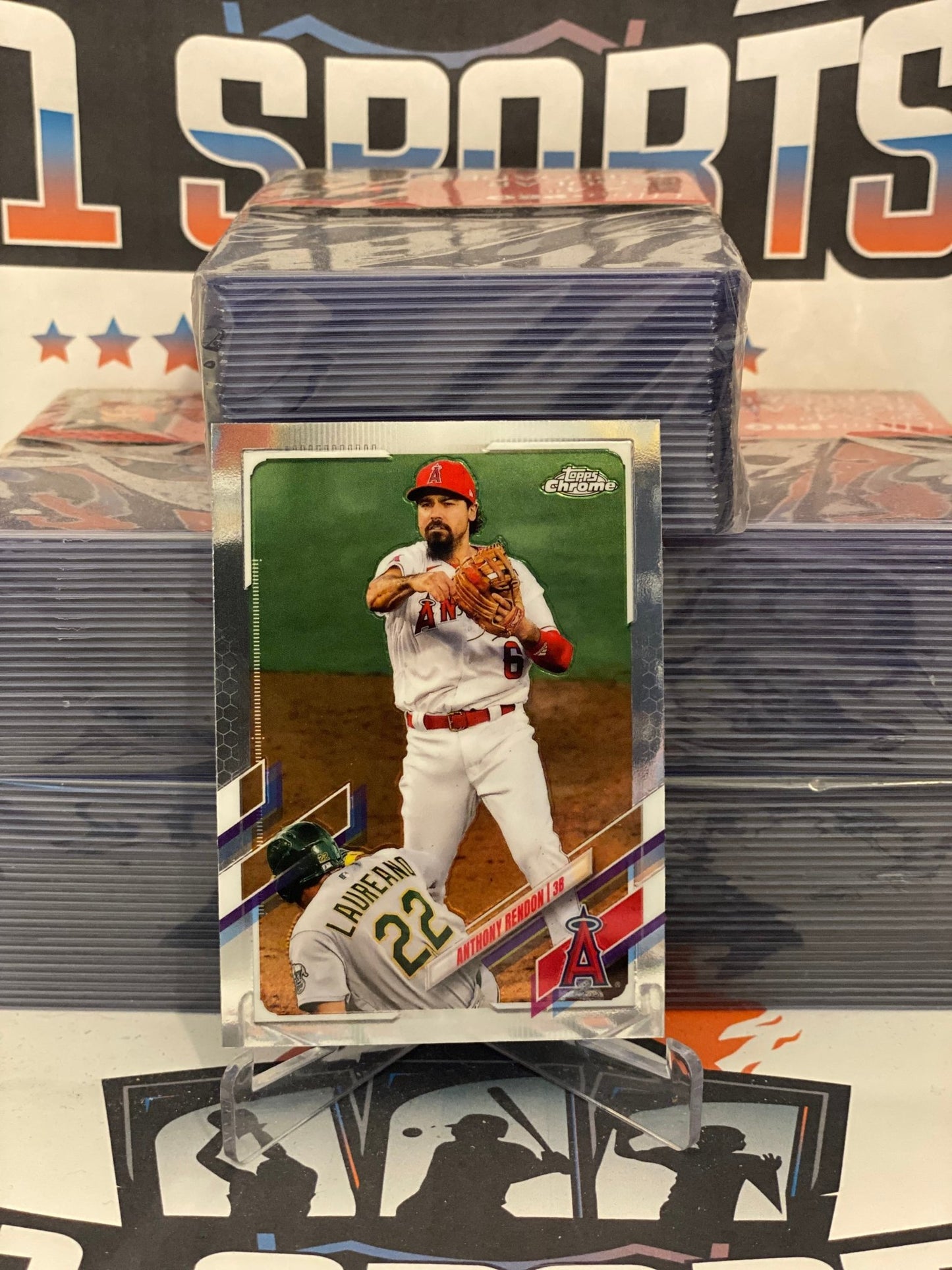 2021 Topps Chrome Anthony Rendon #58