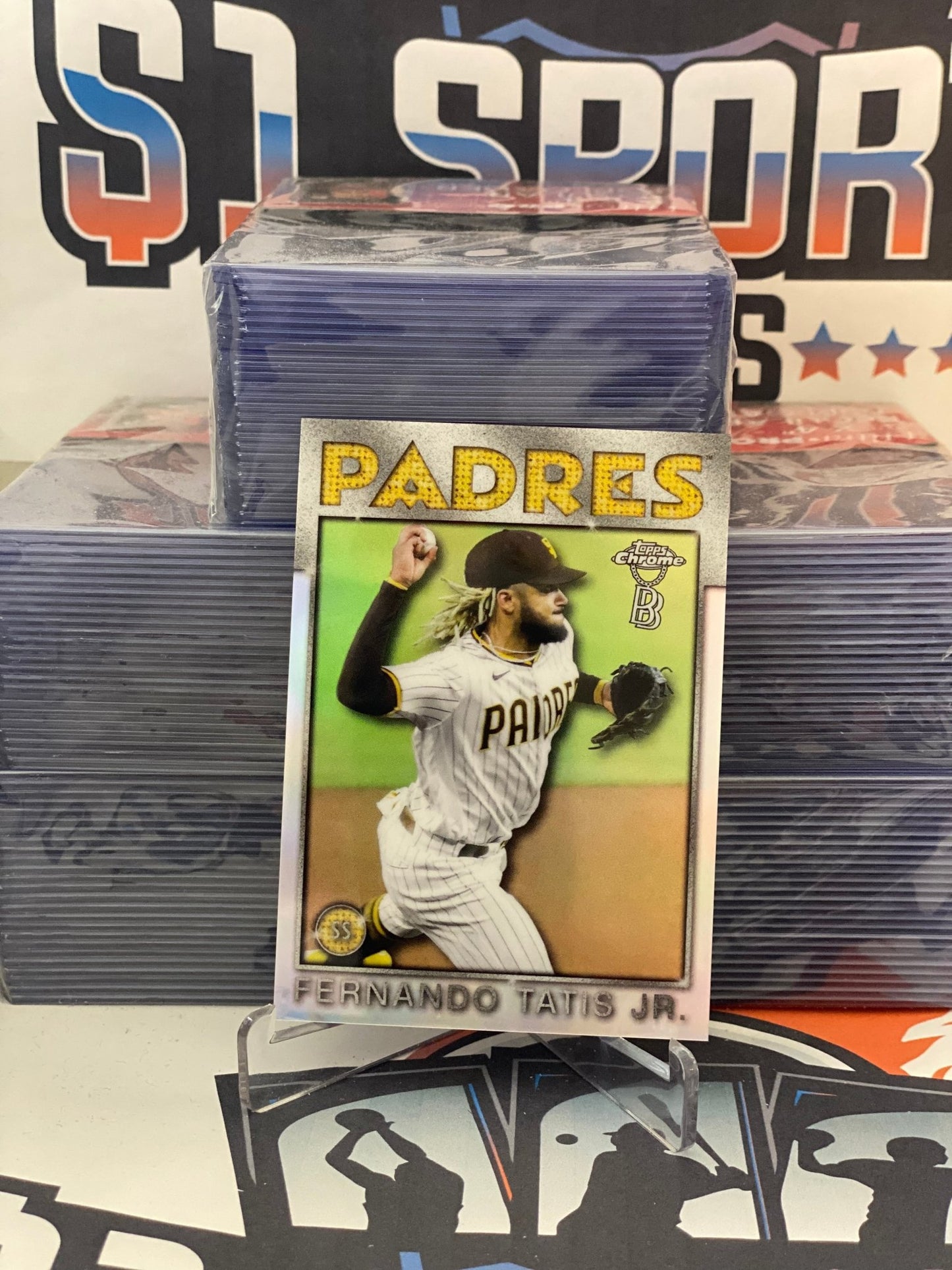 2021 Topps Chrome Ben Baller (1986 Redux) Fernando Tatis Jr. #86TB-20