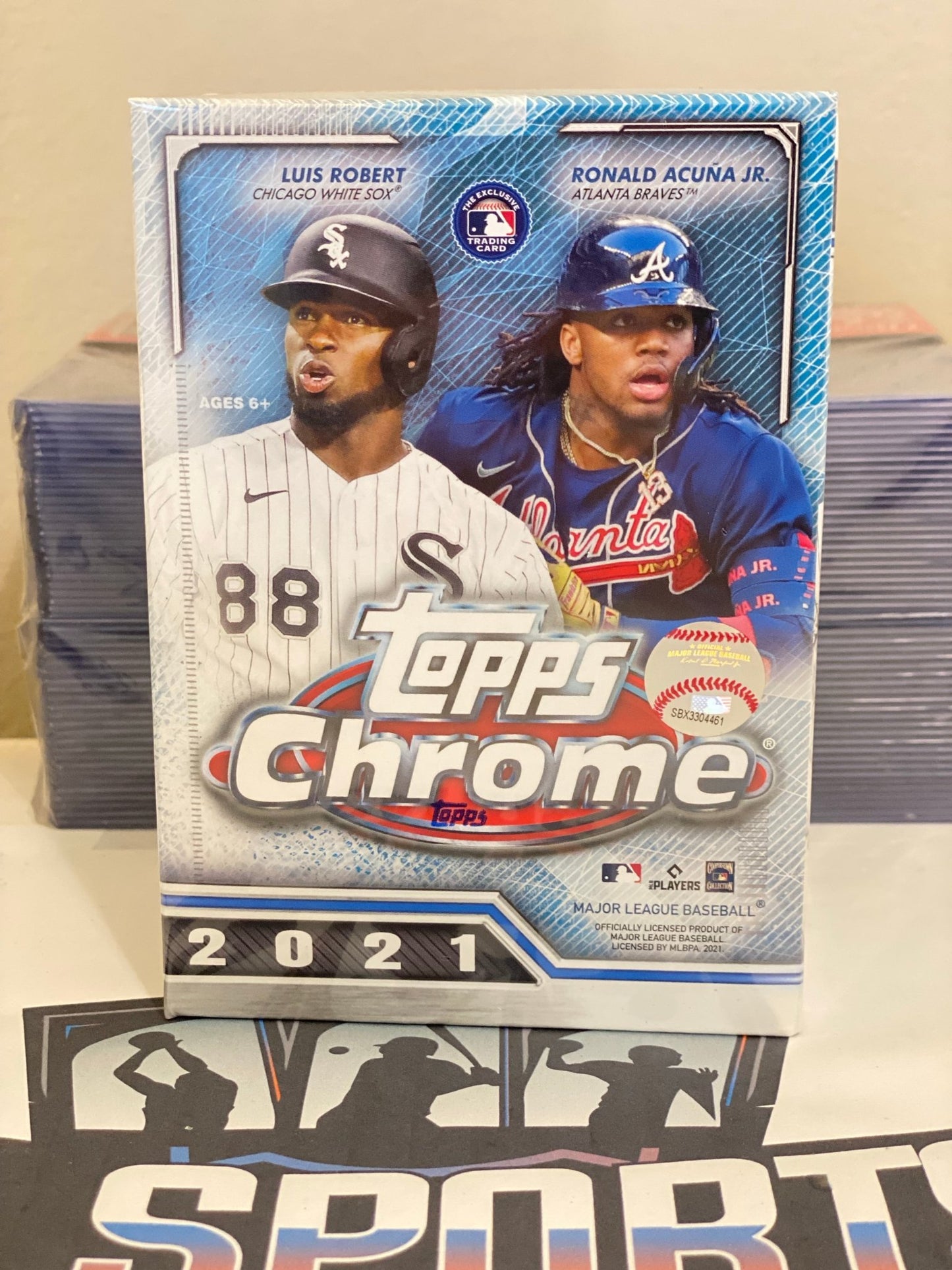 2021 Topps Chrome MLB Baseball Blaster Box