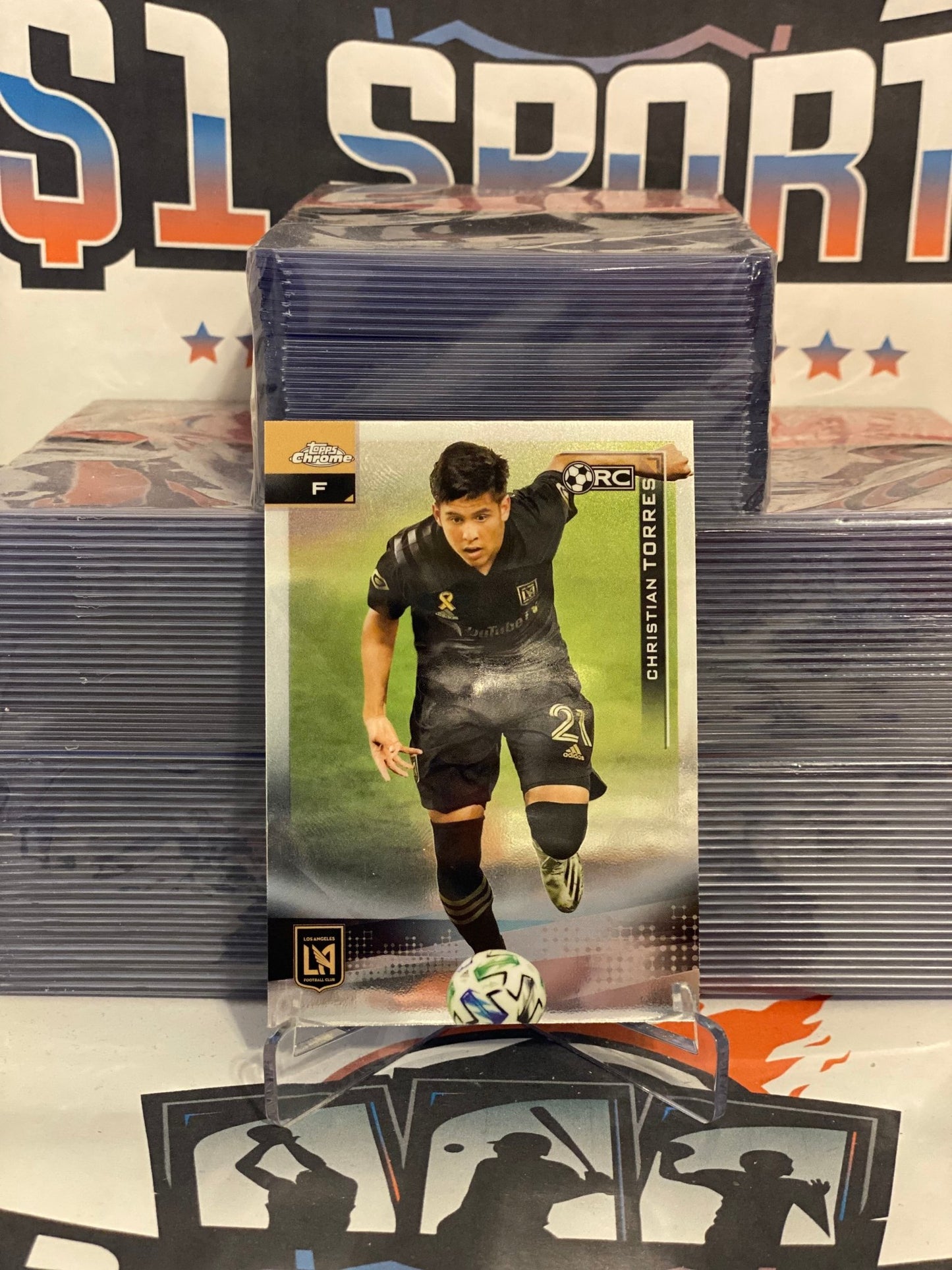 2021 Topps Chrome MLS Christian Torres Rookie #168