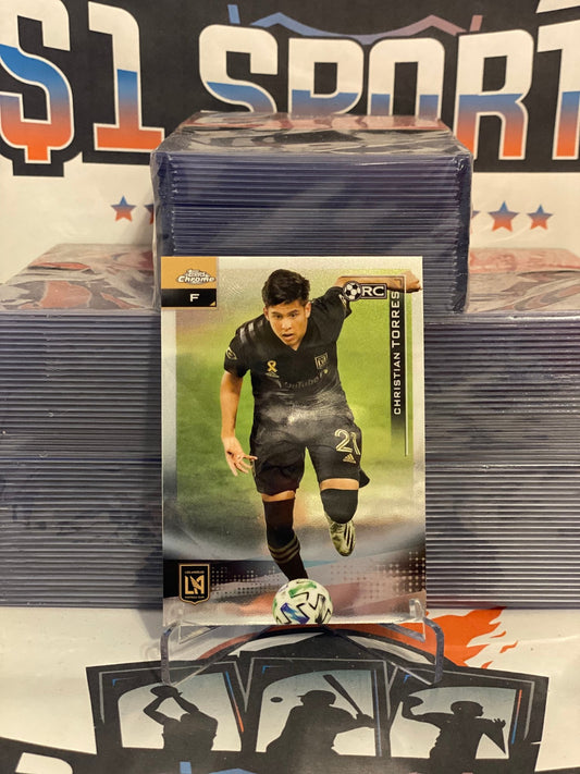2021 Topps Chrome MLS Christian Torres Rookie #168