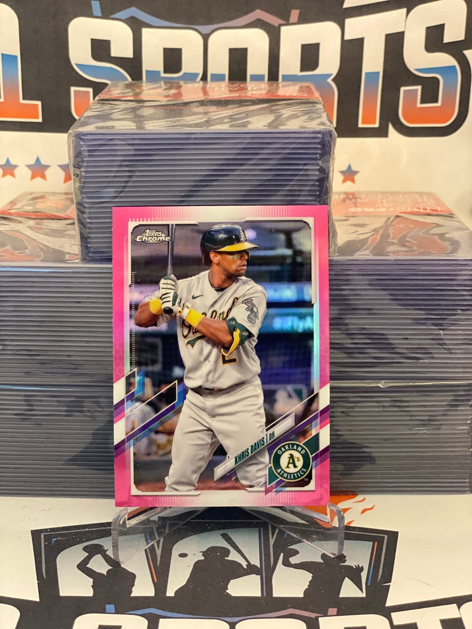 Khris Davis Rookie Card