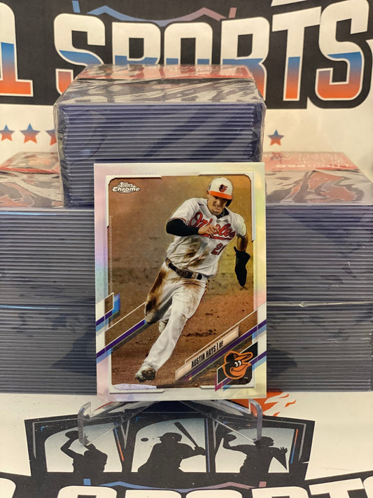2021 Topps Chrome (Refractor) Austin Hays #143