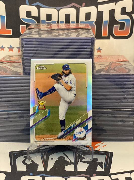 2021 Topps Chrome (Refractor, Rookie Cup) Tony Gonsolin #183