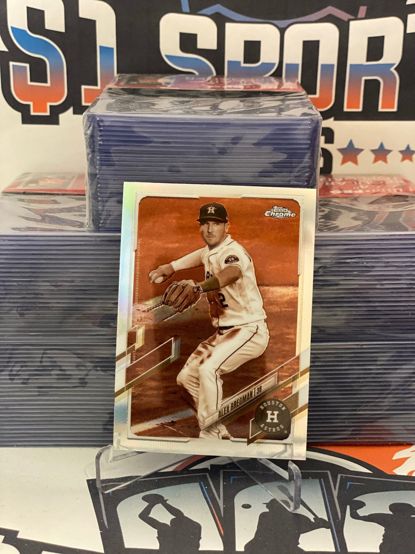 2021 Topps Chrome (Sepia Refractor) Alex Bregman #149
