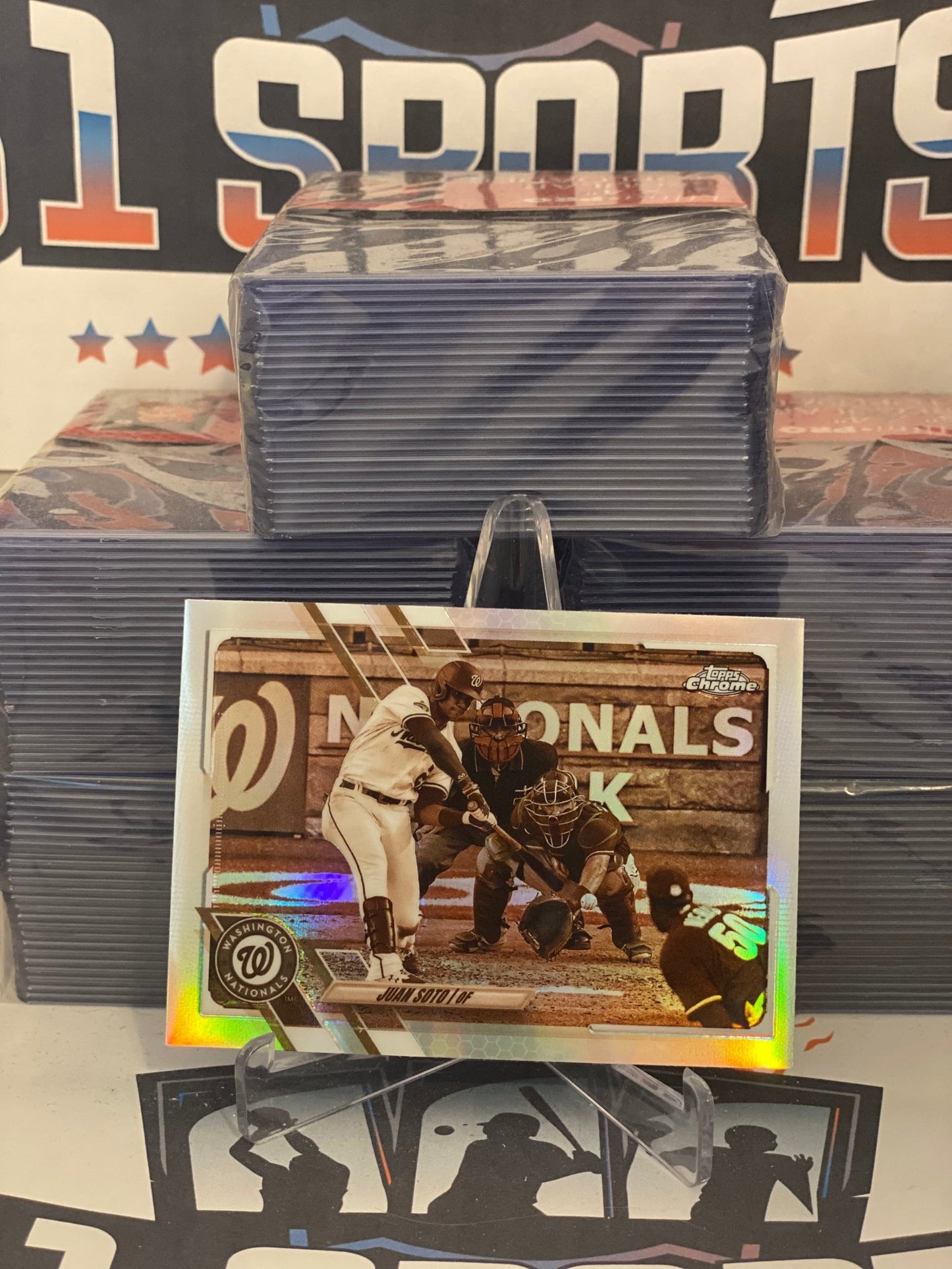 2021 Topps Chrome (Sepia Refractor) Juan Soto #150