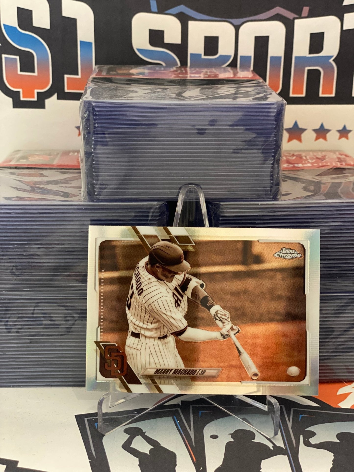 2021 Topps Chrome (Sepia Refractor) Manny Machado #148
