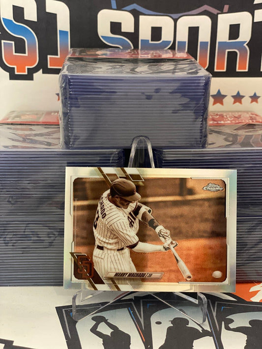 2021 Topps Chrome (Sepia Refractor) Manny Machado #148
