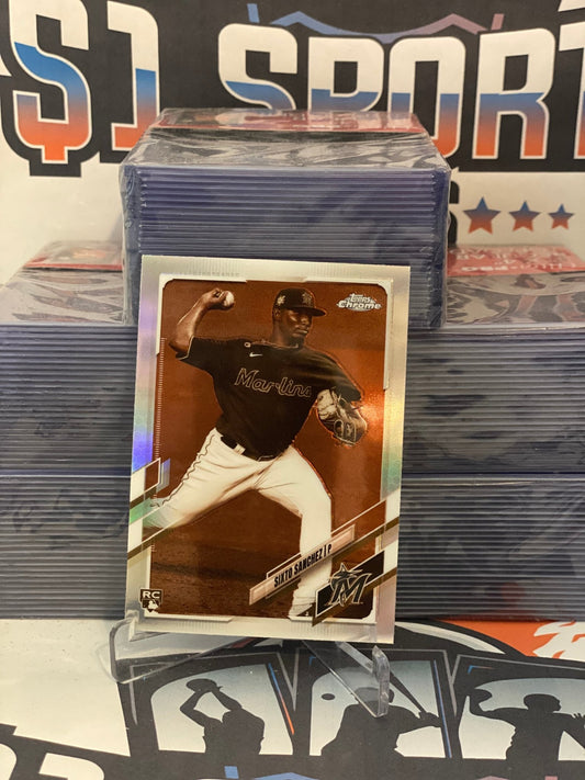 2021 Topps Chrome (Sepia Refractor) Sixto Sanchez Rookie #193