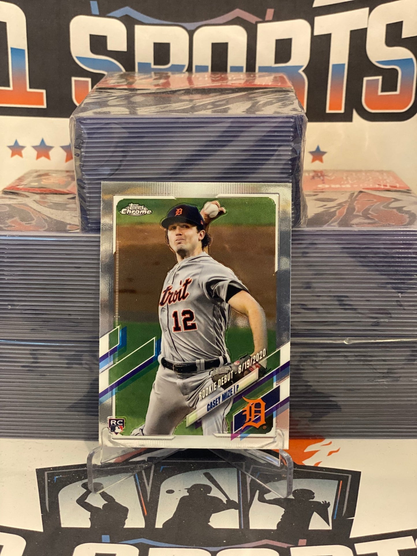 2021 Topps Chrome Update (MLB Debut) Casey Mize #USC73