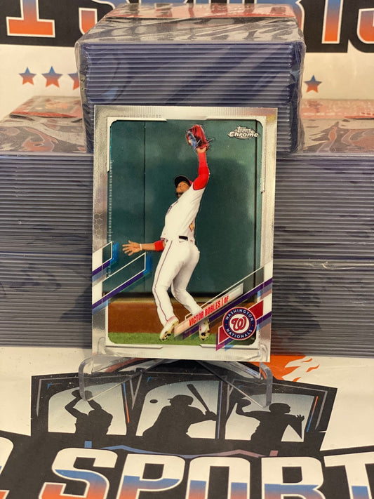 2021 Topps Chrome Victor Robles #219
