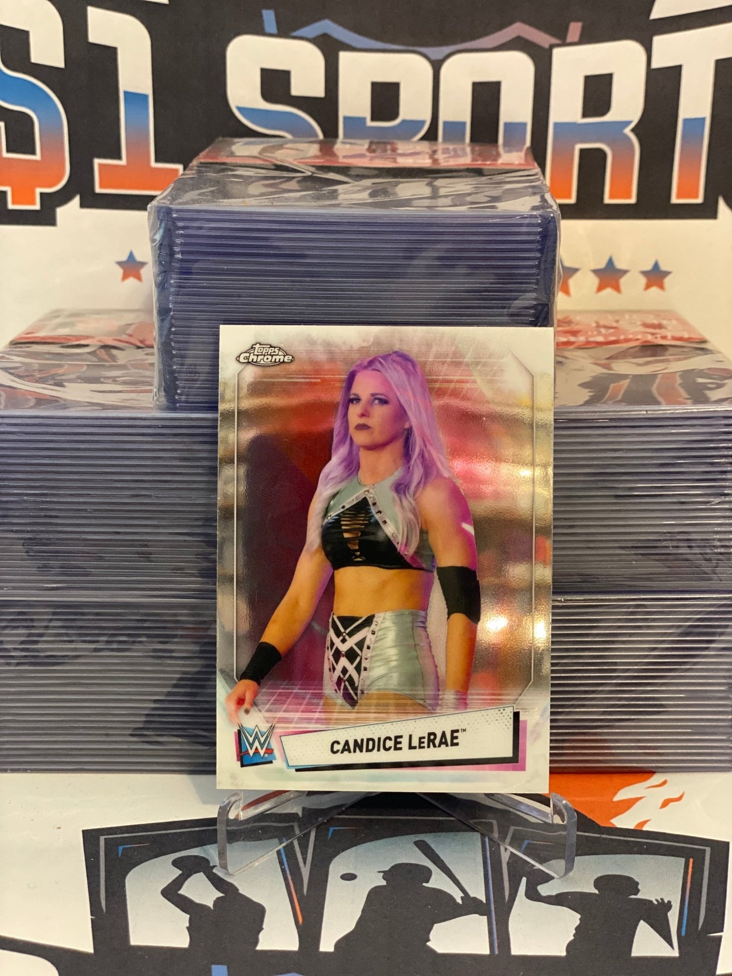 2021 Topps Chrome WWE Candice LeRae #78